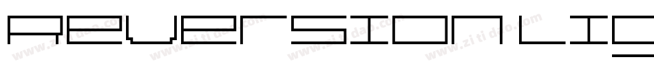 Reversion Light字体转换